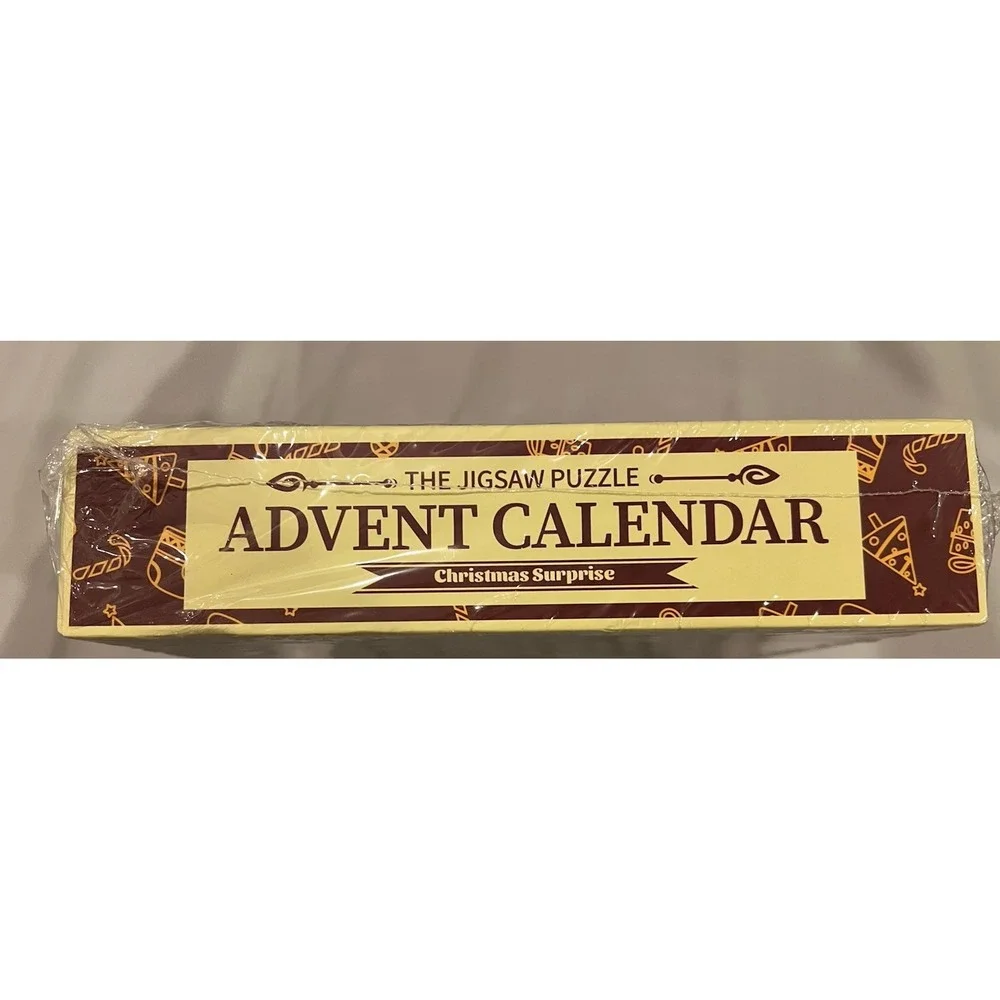 The Jigsaw Puzzle Advent Calendar 1008 Pieces‎  24 Day Countdown